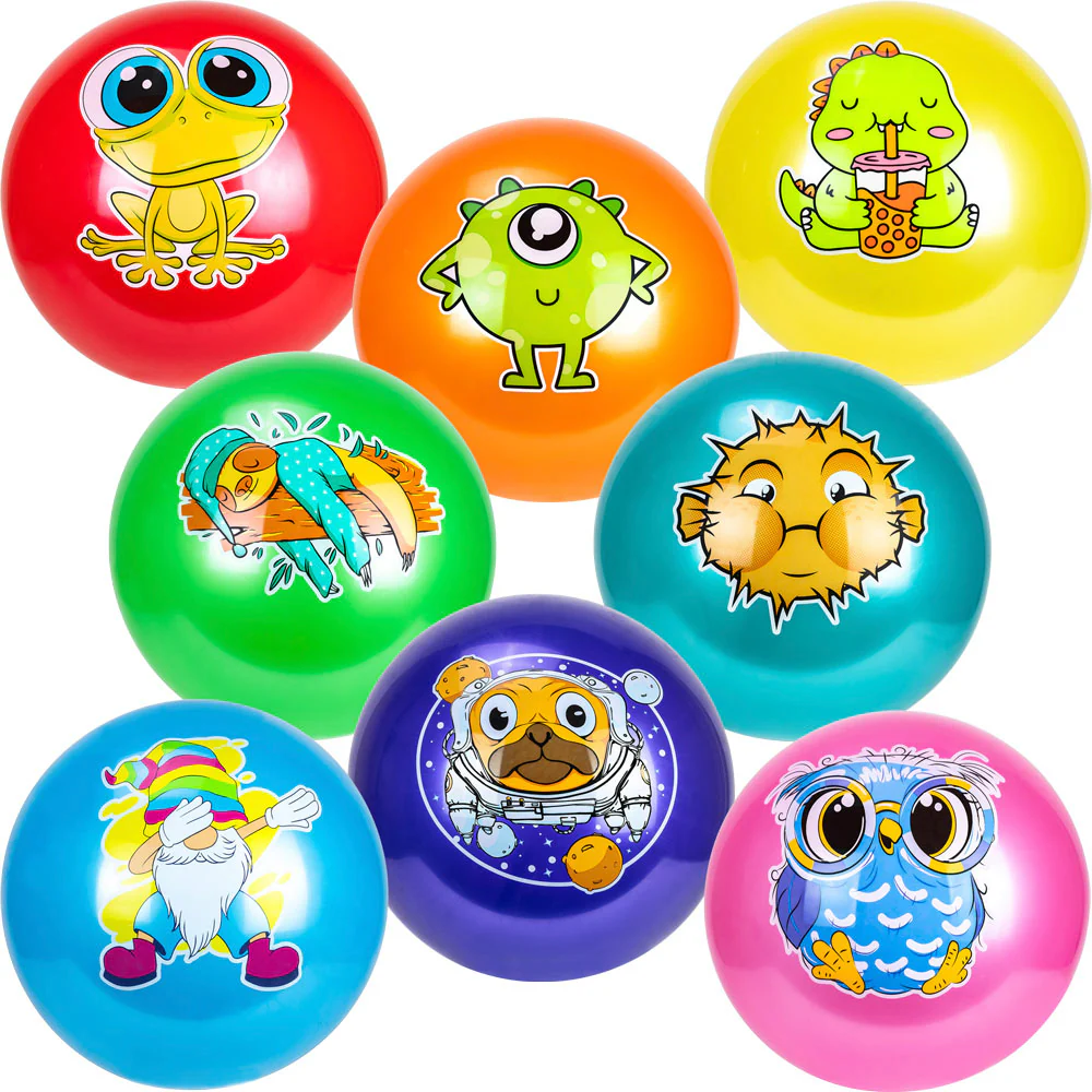 18" Inflatable Vinyl Ball Collection Mix #1