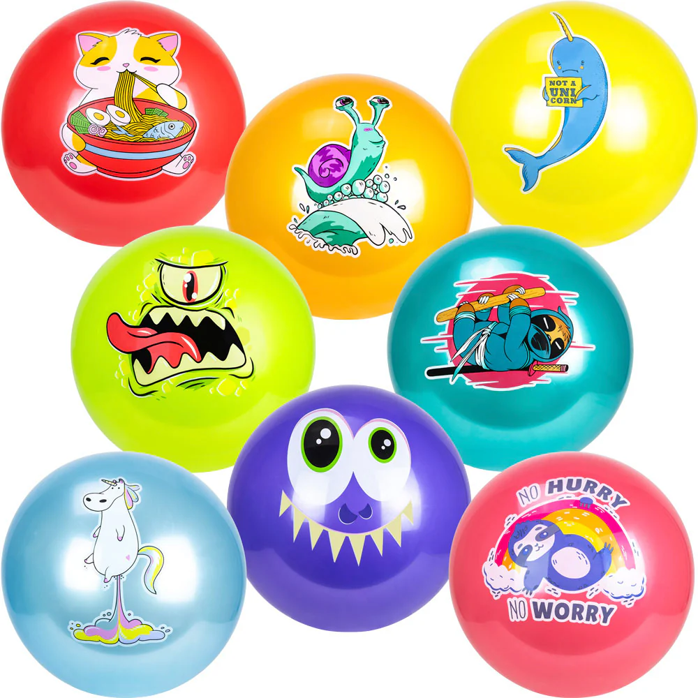 18" Inflatable Vinyl Ball Collection Mix #4