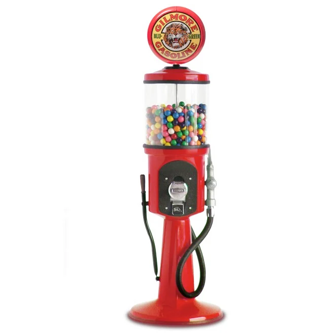 4' 2" Replica Gas Pump Gumball Machine - Image 8