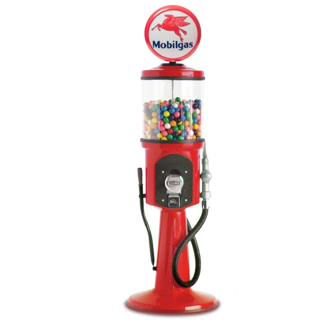 4' 2" Replica Gas Pump Gumball Machine - Image 9