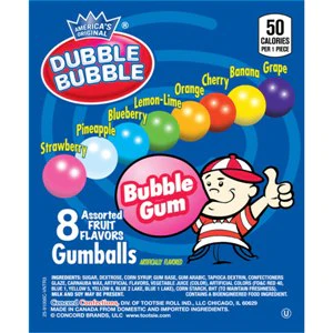 600 Count Assorted Fruit Gumballs - Image 3