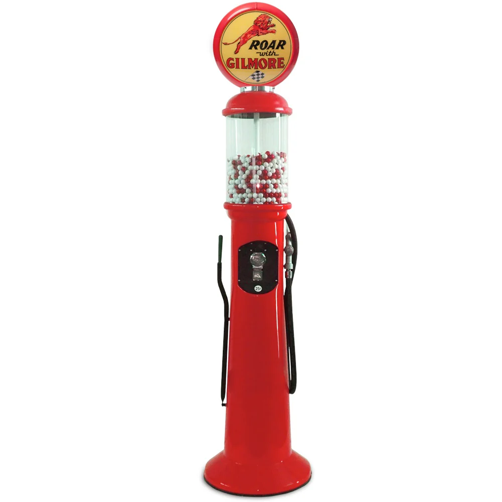 7' 6" Replica Gas Pump Gumball Machine - Image 13