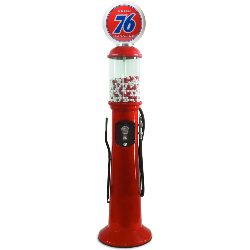 7' 6" Replica Gas Pump Gumball Machine - Image 16