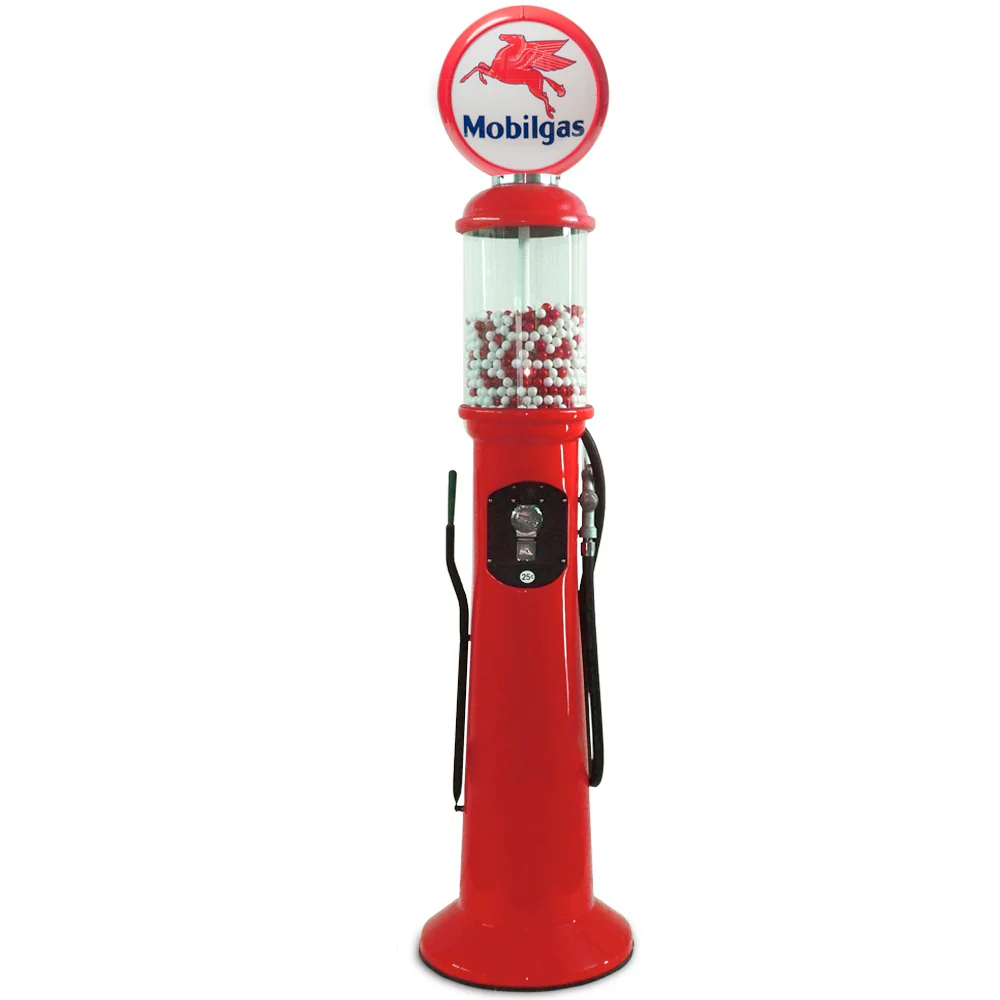 7' 6" Replica Gas Pump Gumball Machine - Image 7