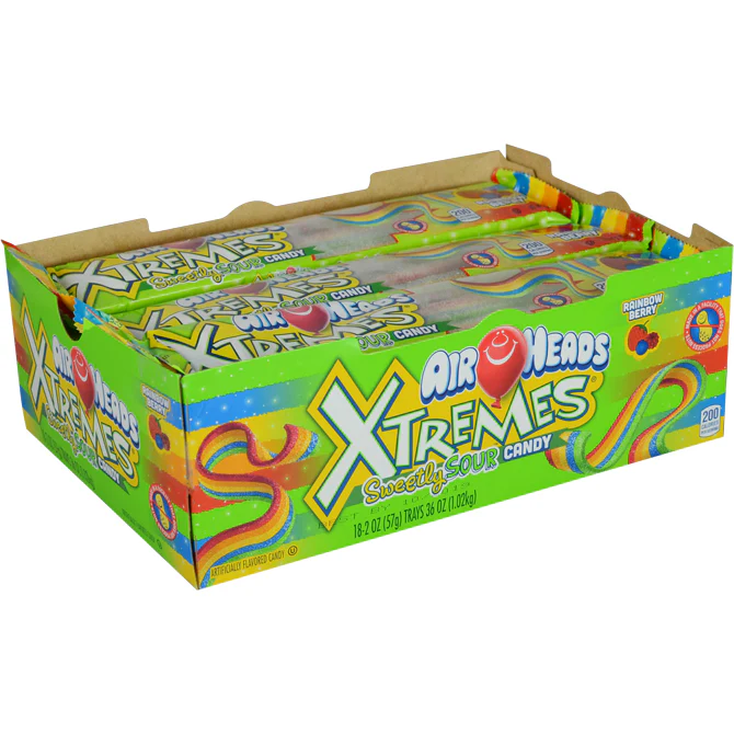 Airheads Xtreme Sour Belts