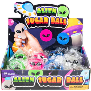 Alien Silicone Sugar Ball 2.5in (12pcs) - Image 4