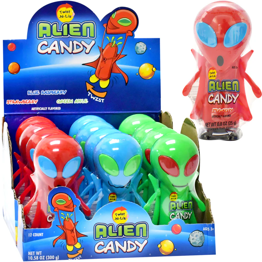 Alien Twist-N-Lik ® Display Box