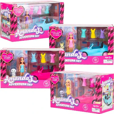 Amanda's Adventure Playset (12pcs)