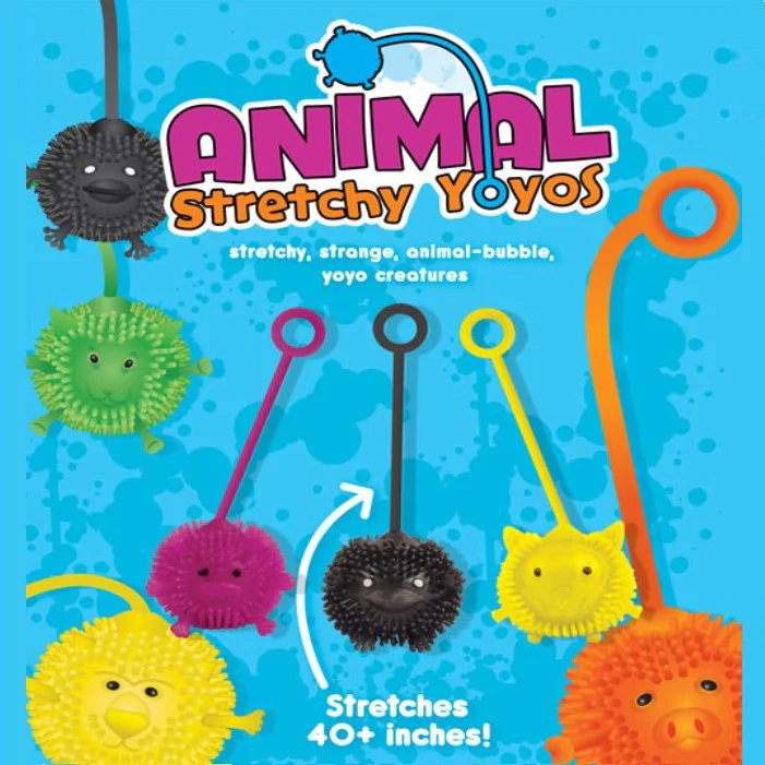 Animal Yo-Yo Balls in 2" Capsules