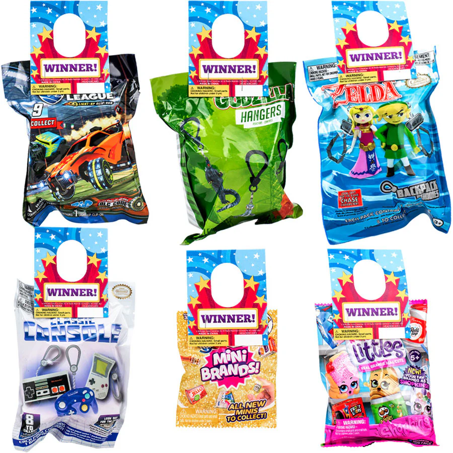 Assorted Hanging Blind Bags