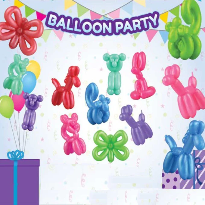 Balloon Party Animals 1" Capsules