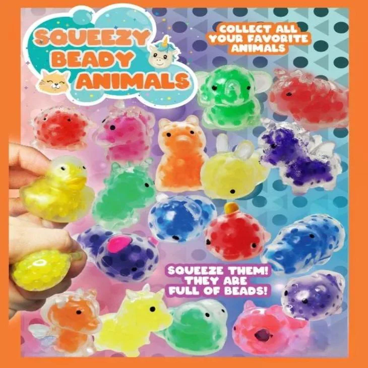 Beady Squishimals 2" Capsules