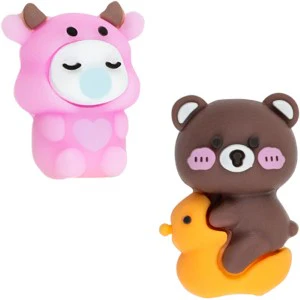 Bitty Buddy Pencil Toppers 1" Capsules - Image 2