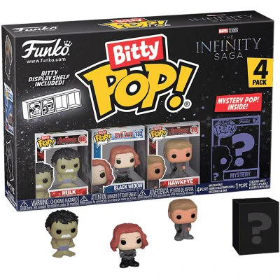 Bitty POP! 4pk Marvel Infinity Saga Series 2 (1ct.)