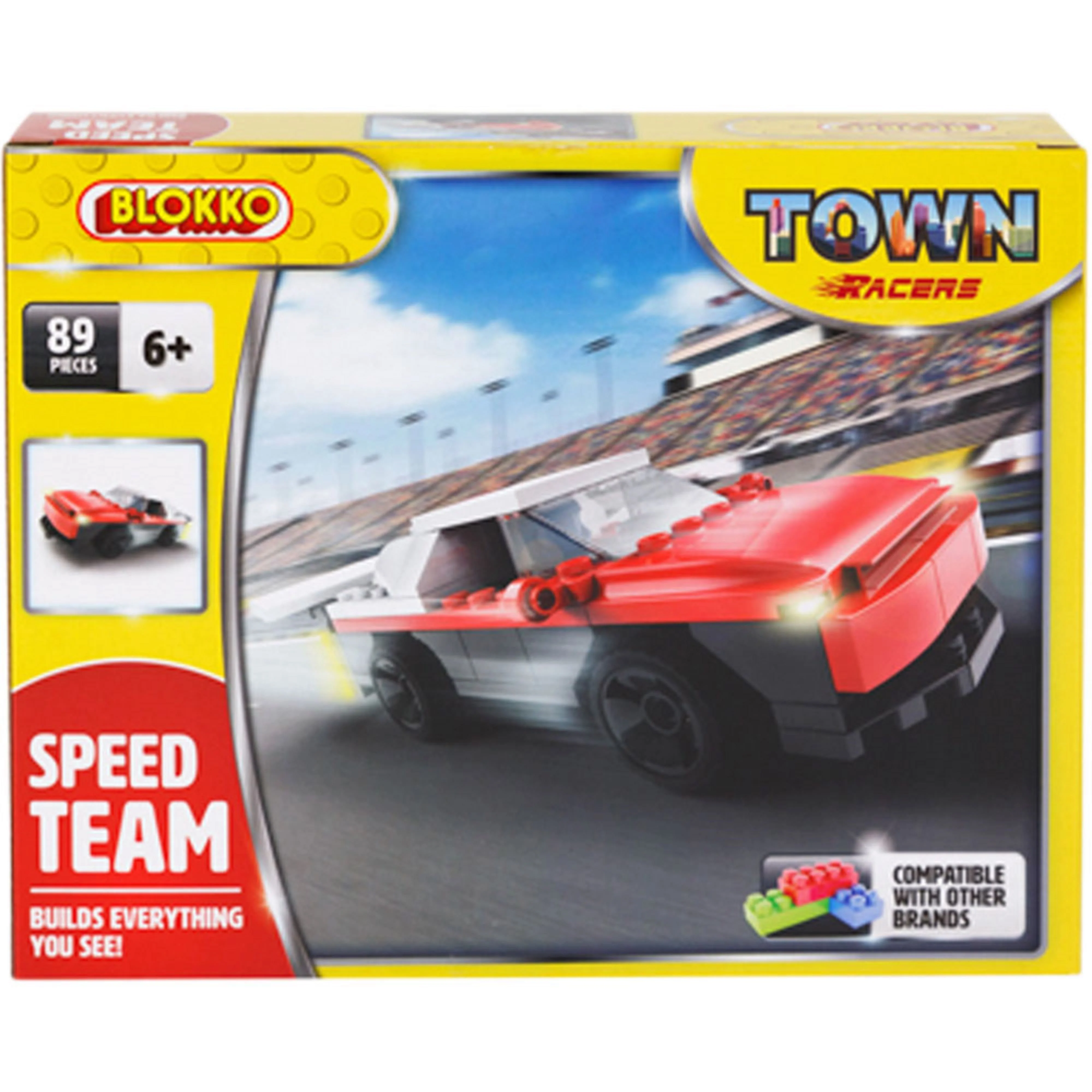 Blokko Team Town Racer Building Blocks (1ct.)