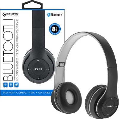 Bluetooth Folding Headphones-Black