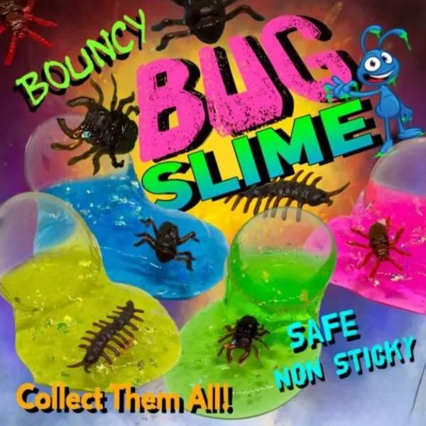 Bouncy Bug Slime 2" Capsules