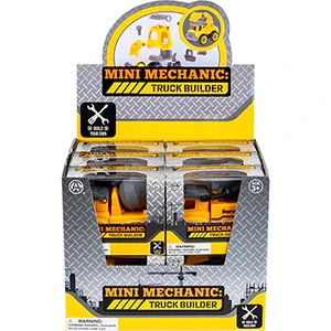 Build Your Construction Trucks 4.25in Ast (12pcs) - Image 3