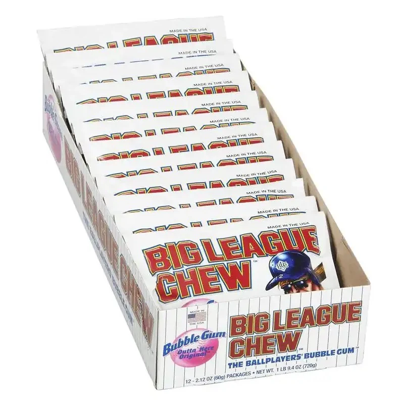 Big League Chew® Original Bubble Gum 108 ct/Case - Image 3