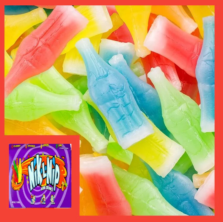 Nik-L-Nip Wax Bottle Candy 18 LB