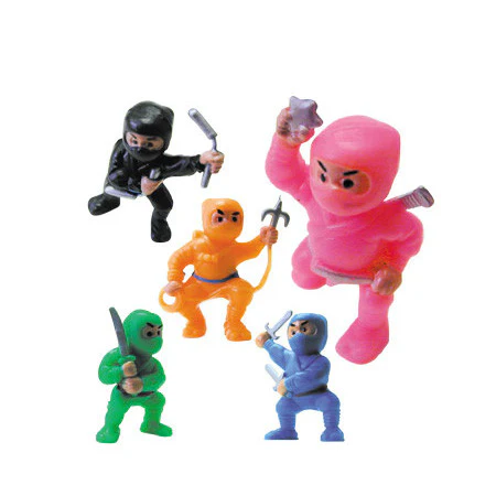 Bulk Ninja Fighters Figurines 100 ct