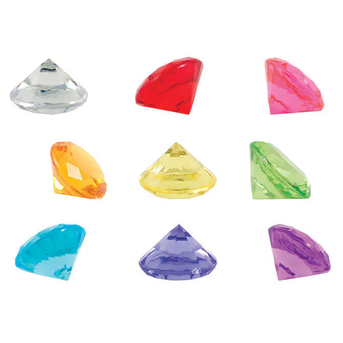 Bulk Plastic Diamonds