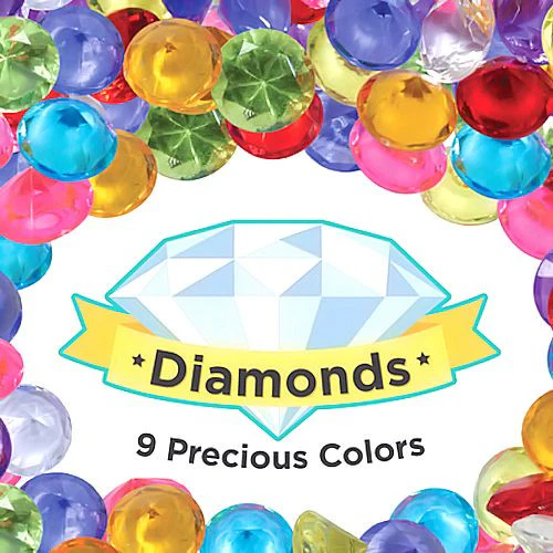 Bulk Plastic Diamonds - Image 2