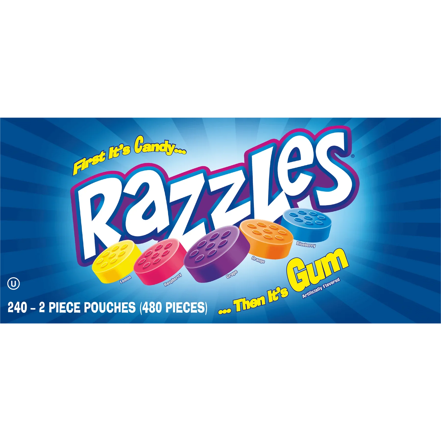 Razzles® 2-Piece Fun Size Packs (23.73 LB/3,000 Count) - Image 3