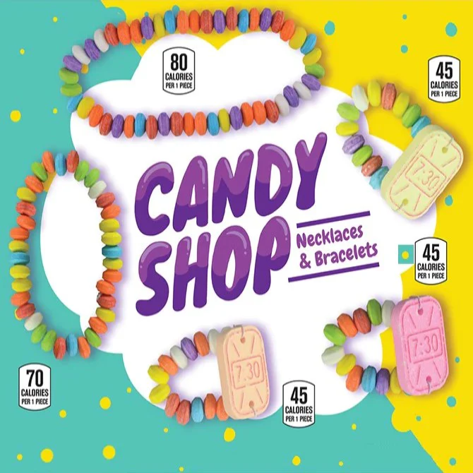 Candy Necklaces & Bracelets 2" Capsules