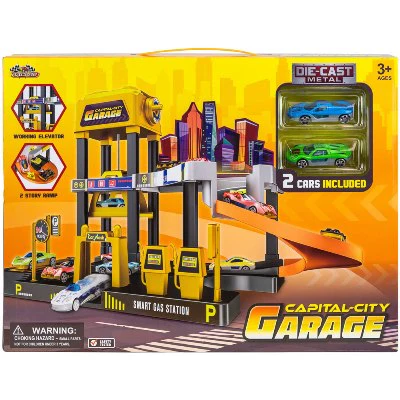 Capital City Garage with 2 Cars (1ct.)