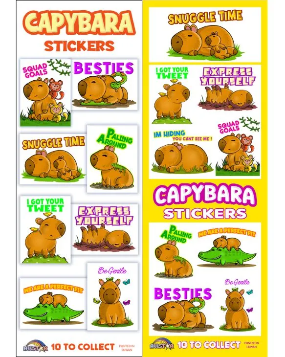 Capybara Stickers