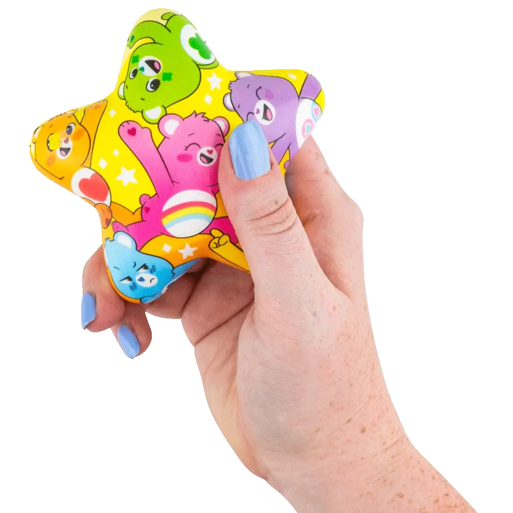 Care Bears™ Squishy 4in Heart and Star (12pcs) - Image 4