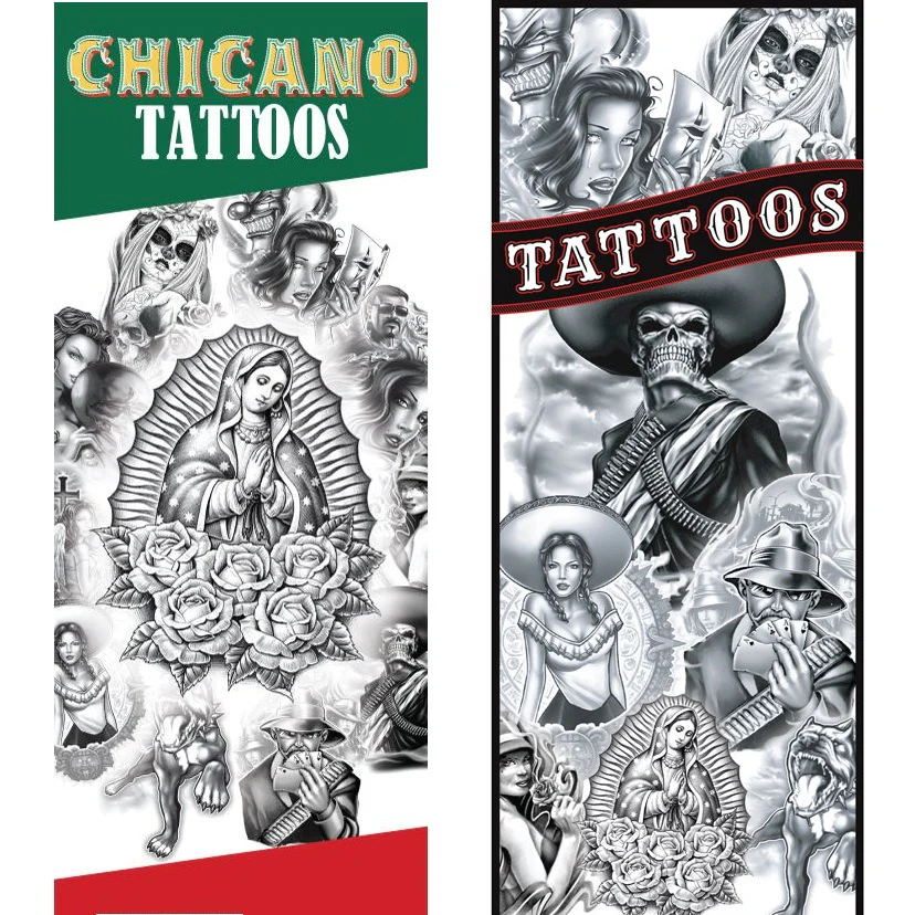Chicano Temporary Tattoos - Image 4