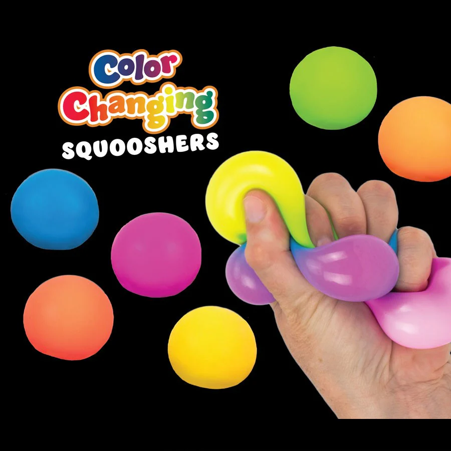 Color Changing Squooshers in 2" Capsules