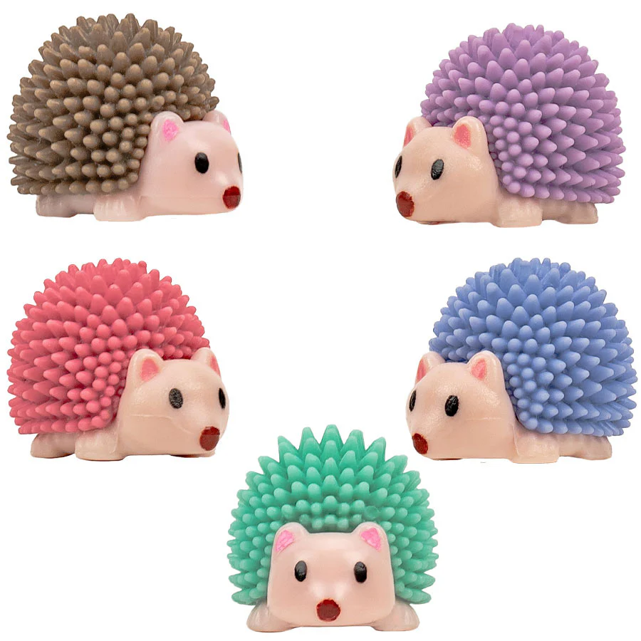 Hedgehog Figures in 1" Toy Capsules - Image 2