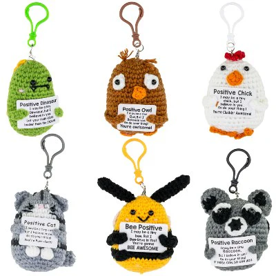 Crochet Animal Keychains (12pcs)