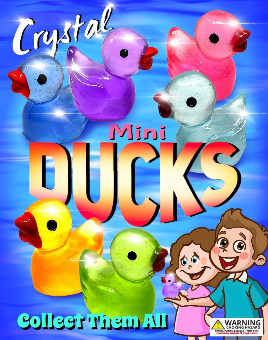Crystal Ducks 1" Capsules