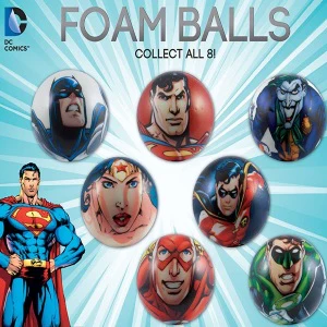 DC Comics Foam Balls for Tomy®