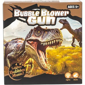 Deluxe Powerful Light Up Dinosaur Bubble Shooter (1ct.) - Image 3