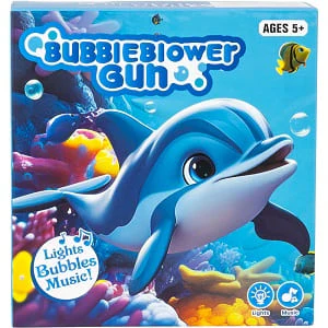 Deluxe Powerful Light Up Dolphin Bubble Shooter (1ct.) - Image 3