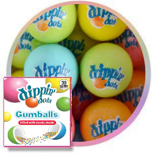 Dippin’ Dots® Filled Gumballs (1"/ 900 Count)