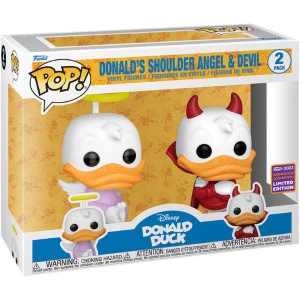 Donald's Shoulder Angel & Devil POP! Vinyl Two Figure Set (1ct.) - Image 2