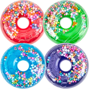 Donut Slime with Sprinkles Ast (24pcs) - Image 2