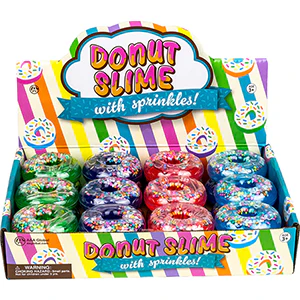 Donut Slime with Sprinkles Ast (24pcs) - Image 3