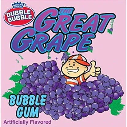 Dubble Bubble Grape Gumballs (1"/850 count) - Image 3