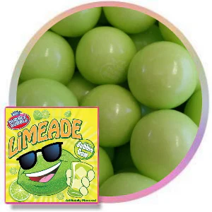 Dubble Bubble Limeade Gumballs (1"/850 count)