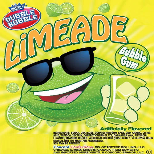 Dubble Bubble Limeade Gumballs (1"/850 count) - Image 3