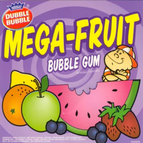 Dubble Bubble Mega Fruit Gumballs (2"/138 count) - Image 3