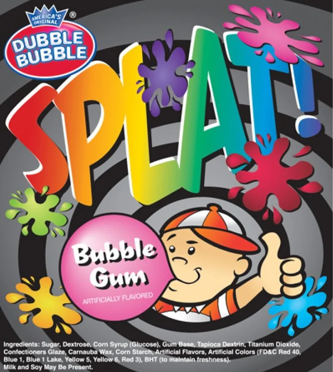 Dubble Bubble Splat Gumballs (1"/850 count) - Image 3