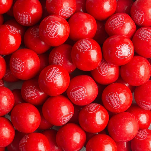 Dubble Bubble Sweet Cherry Gumballs (1"/850 count) - Image 2